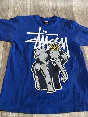 Y2K Stussy Large and in Charge T-shirt